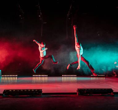 two man dancing