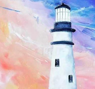 
Paint a lighthouse sunset at Bendigo Lounge with The Paint Club