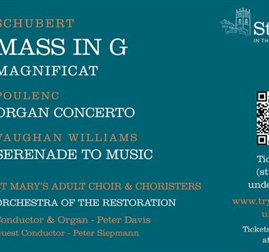 MASS IN G (St Mary's Choir & Orchestra of the Restoration)
