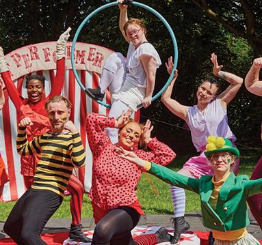 Circus performers