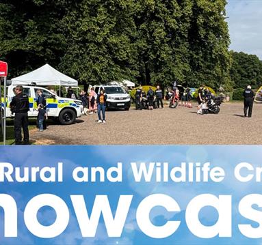 poster for the rural and wildlife crime showcase