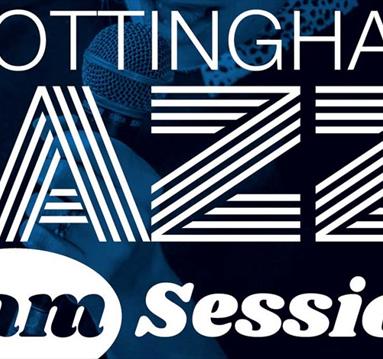Poster for the event called sunday jazz jam