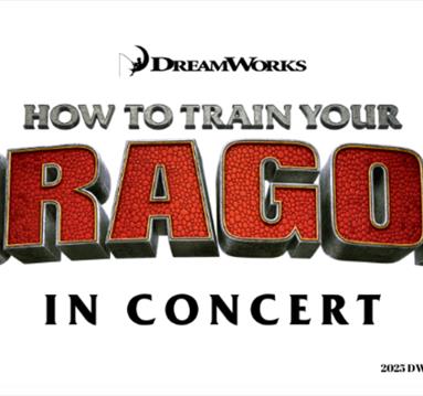 How to Train Your Dragon in large red font