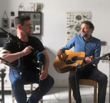 Photo of Donald WG Lindsay and Alasdair Roberts