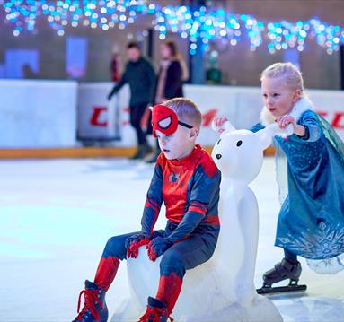 Princess and Supeheroes Party at National Ice Centre
