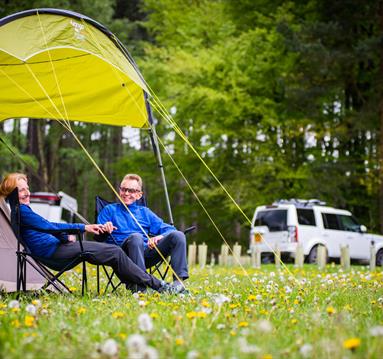 Sherwood Pines Camping in the Forest Site | Nottinghamshire