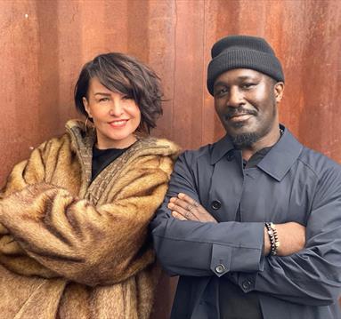 Photo of Tony Kofi & Aline Bzhezhimska
