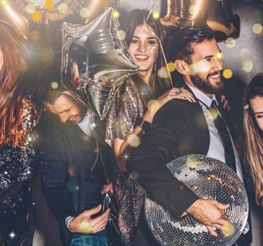 Big Christmas Disco Party Night
