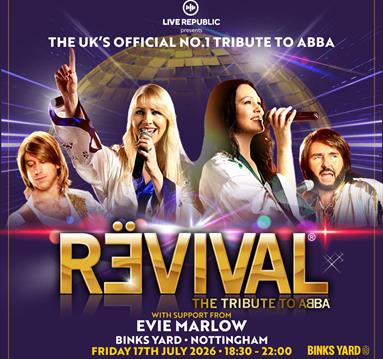 Revival | Tribute to ABBA at Binks Yard
