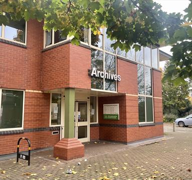 External of Nottinghamshire Archives building