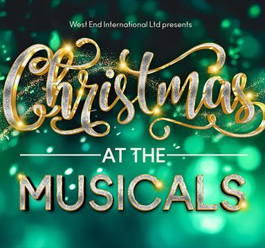 Christmas at the Musicals in large font