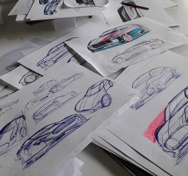 Car Design for 15 - 17 Year Olds - Short Course at NTU, Nottinghamm Trent University