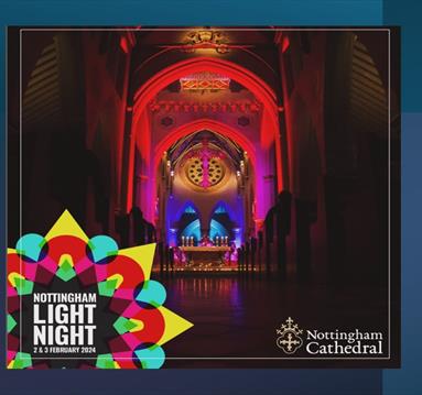 Nottingham Cathedral Light Night 2024
