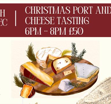 Christmas Port and Cheese Tasting at Wolds Wine Estate
