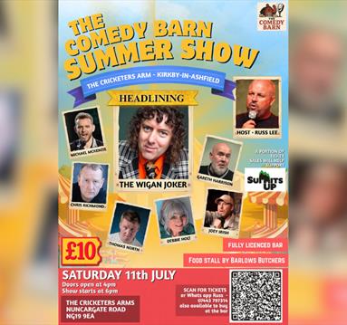 Russ Lee - Comedy barn summer show of stand up comedy 2026
