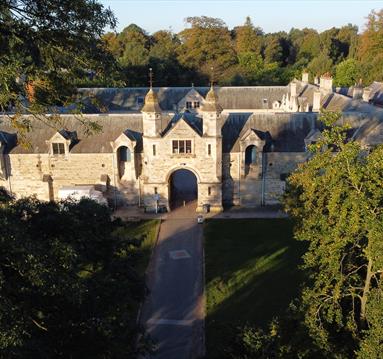 Image of Thoresby Park courtyard