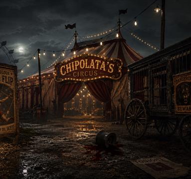 Death drop at the big top