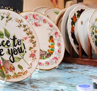 Craft of the Month: Plate Painting
