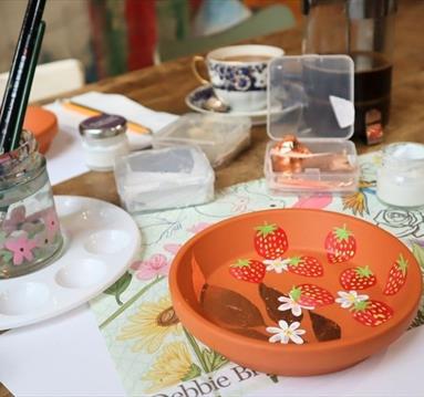 Craft of the Month: Pot Painting