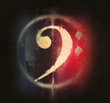 Graphic for Dreadzone showing a bass clef