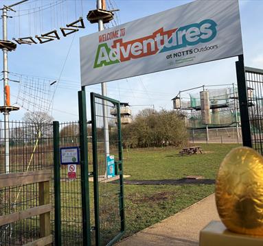 Adventures 6m high Easter Egg Hunts