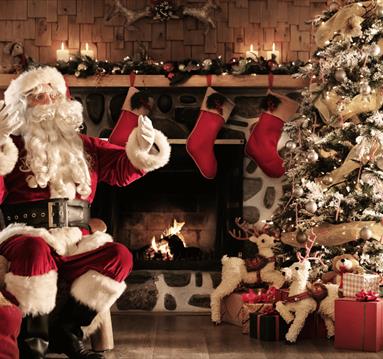 Santa's Grotto at Rufford Abbey
