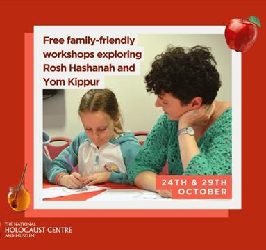 Family Friendly Workshops Exploring Rosh Hashanah and Yom Kippur