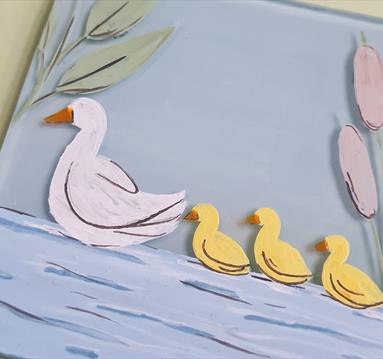 Father’s Day Glass Painting Crafternoon