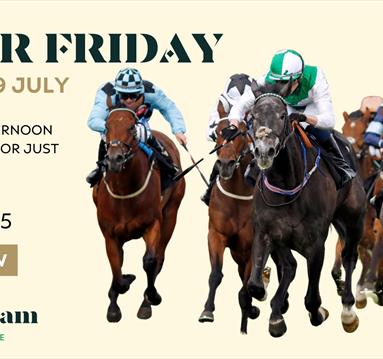 Fiver Friday at Nottingham Racecourse!
