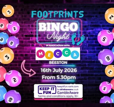 Bingo Night in support of Footprints