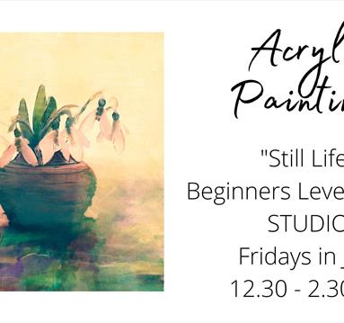 Friday Painting (Acrylic) Class - July 2023