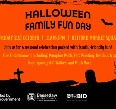 Halloween Family Fun Day Retford 2025

