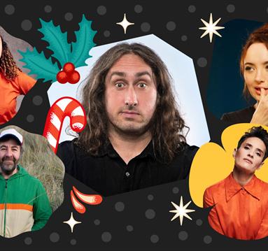 Live at Christmas Ross Noble, Fern Brady, Rose Matafeo, David O'Doherty and Jen Brister
