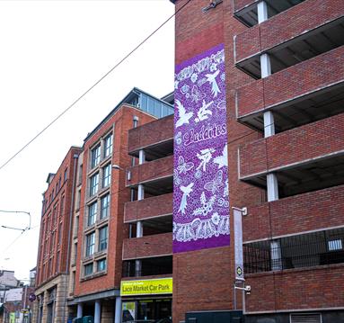 Lace Market Street Mural | Visit Nottinghamshire