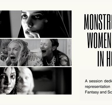 Poster for monstrous flesh film talk