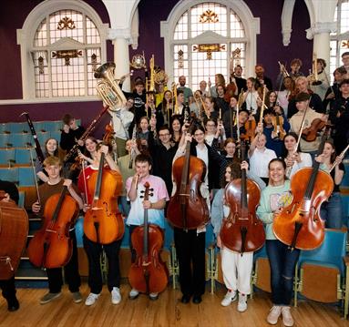Photo of the Nottingham Youth Orchestra