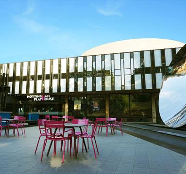 Image of the exterior of Nottingham Playhouse