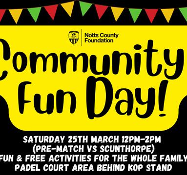 Notts County Foundation Community Fun Day