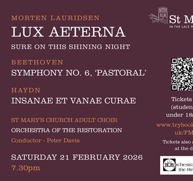 Orchestra of the Restoration: LUX AETERNA
