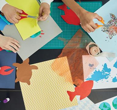 Cut Paper Collage Workshop
