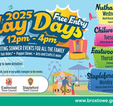 Broxtowe Summer Play Days 2025
