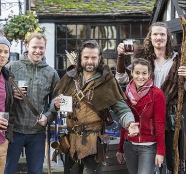 Robin Hood Town Tour Ezekial Bone | Visit Nottinghamshire