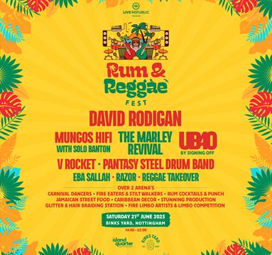 Rum & Reggae Festival 2025 | Binks Yard Nottingham