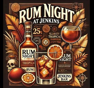 Rum Night at Jenkins Bar