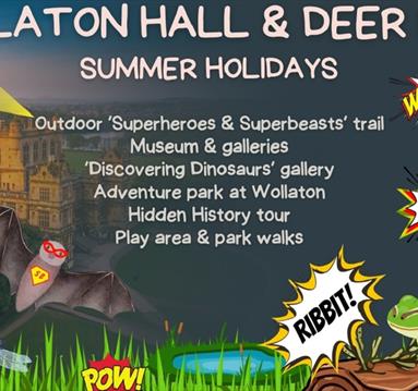 Summer at Wollaton Park event poster