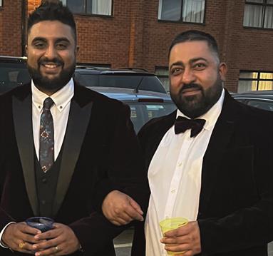 Tharun Chelley and Hitz Unadkat: Hairy Indian Bikers Without Bikes as our mums won't let us
