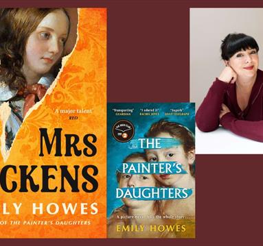 Mrs Dickens with Emily Howes
