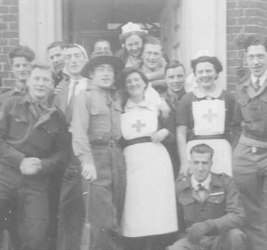 Black and white vintage photo