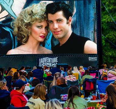 Grease outdoor cinema at Hardwick Hall