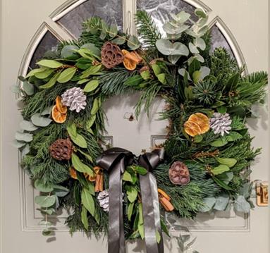 Wreath Making Workshop at Cleaver & Wake
